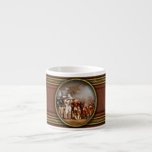 War - Revolutionary War - The musket drill Espresso Cup