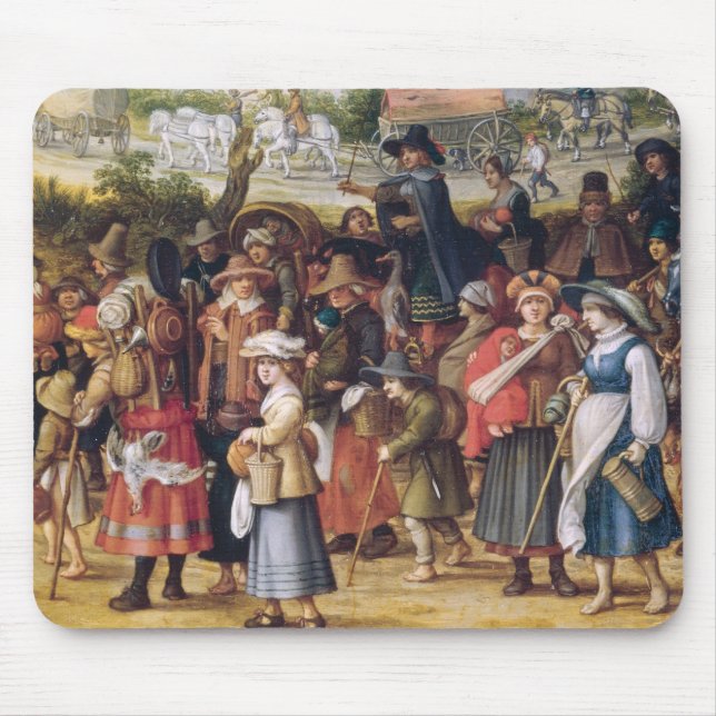 War Scene Mouse Pad (Front)