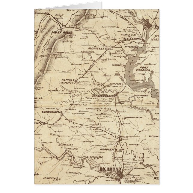 War Telegram Marking Map (Front)