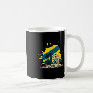 War Ukraine - Destroyed Ukrainian City Coffee Mug