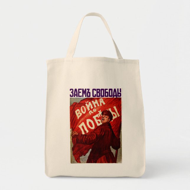 War Until Victory Tote Bag (Front)