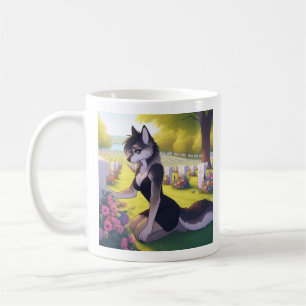 War Widow Wolf  Coffee Mug