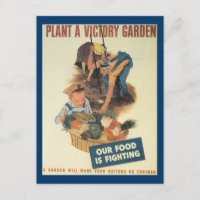 War Work Effort - Work posters - Victory Garden