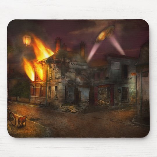 War - WWI - Not fit for man or beast 1910 Mouse Pad