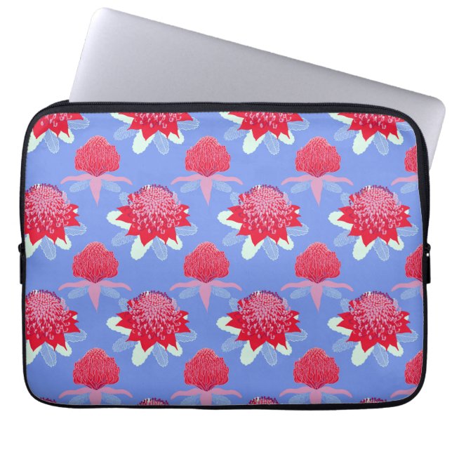Waratah Laptop Sleeve (Front)