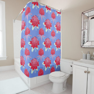 Waratah Shower Curtain