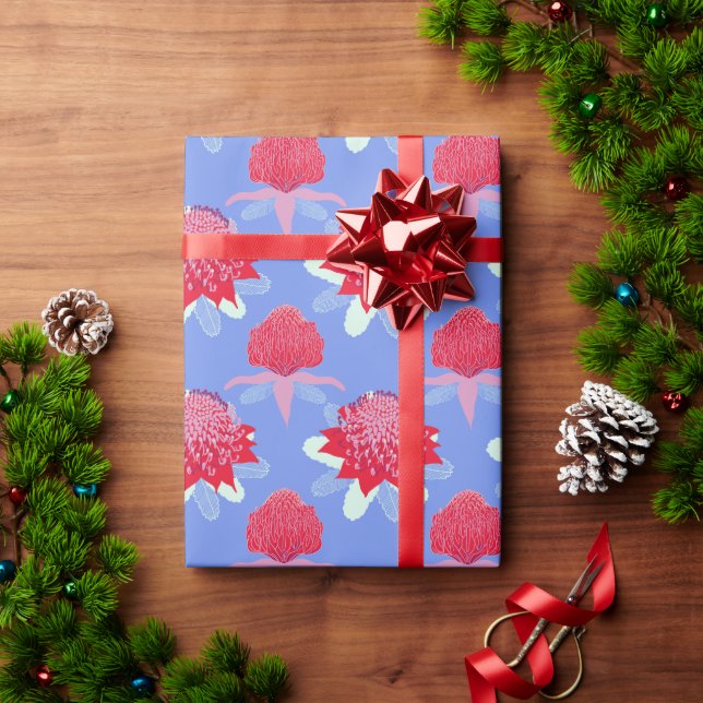 Waratah Wrapping Paper (Holiday Gift)