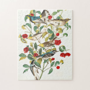 Warbler by John James Audubon Jigsaw Puzzle