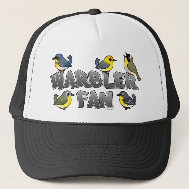Warbler Fan Trucker Hat (Front)