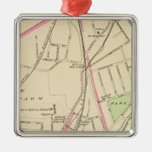 Ward 15, New Haven Metal Tree Decoration