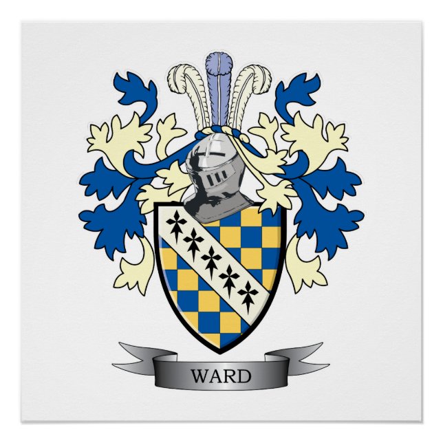 Ward Coat of Arms Poster (Front)