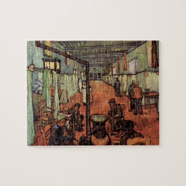 Ward in the Hospital in Arles by Vincent van Gogh Jigsaw Puzzle (Horizontal)