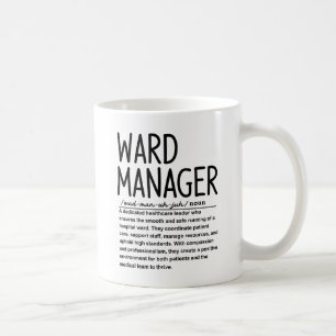 Ward manager coffee mug