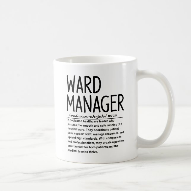 Ward manager coffee mug (Right)