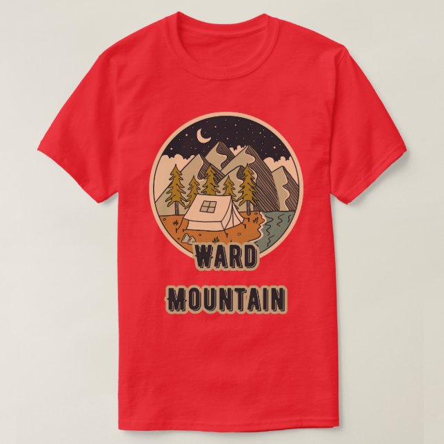 Ward Mountain T-Shirt (Design Front)