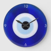 Ward Off the Evil Eye" Clock"