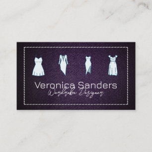Wardrobe Designs   Creative Artist Business Card