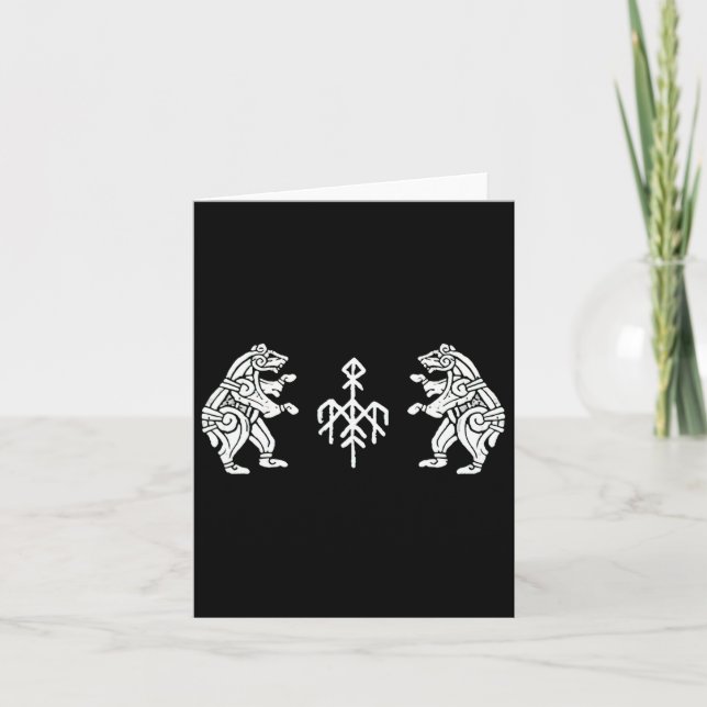 Wardruna Dancing Bears  Card (Front)