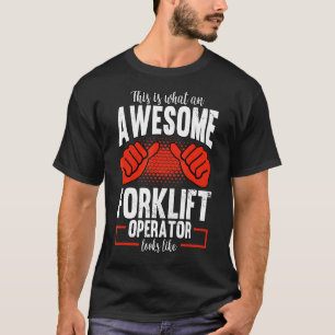 Warehouse Forklift Driver T-Shirt