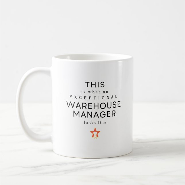 Warehouse Manager Coffee Mug (Left)