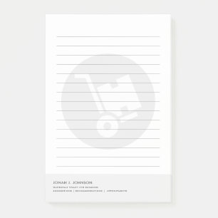 Warehouse Manager Minimal Style Post-it Notes