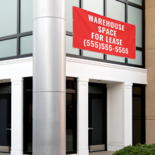 Warehouse Space for Lease Big Banner