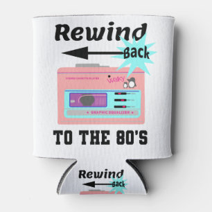 waRewind Back to the 80's Can Cooler