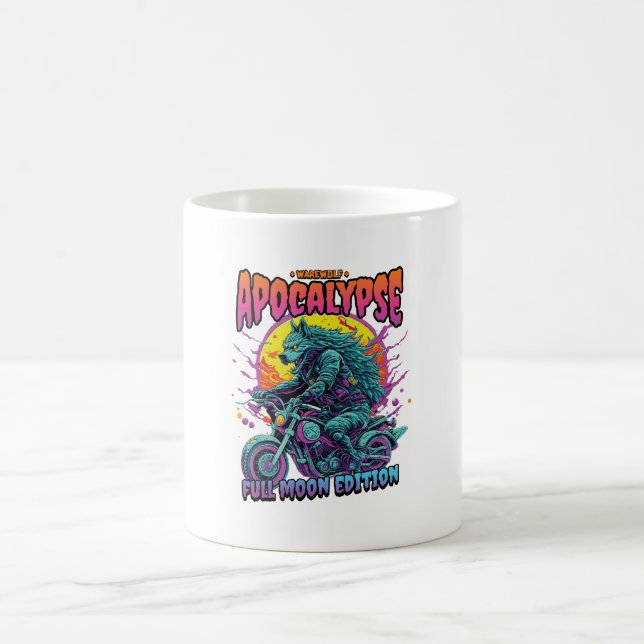 Warewolf apocalypse coffee mug (Center)
