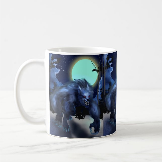 Warewolf Coffee Mug (Left)