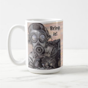 Warfare Disaster Prepper Coffee Gift Cup Mug