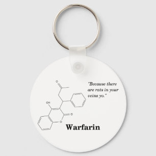 Warfarin (Blood Thinner) Key Ring