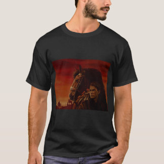 Warhorse Joey and Albert Painting Canvas Print T-Shirt