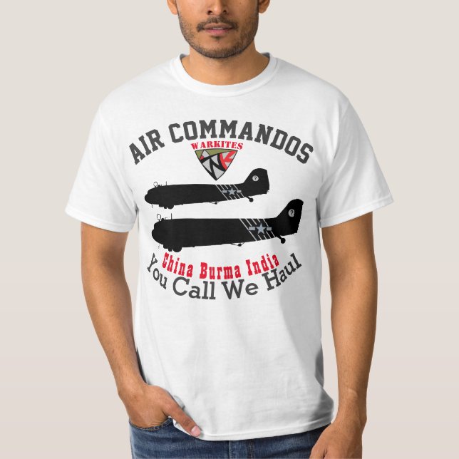 Warkites "Air Commandos" C-47 T-Shirt (Front)