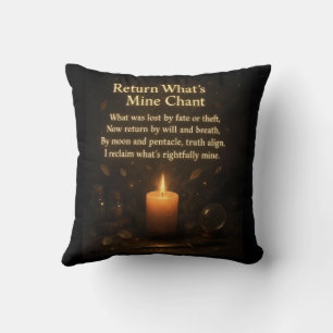 Warlock and Witches Cushion