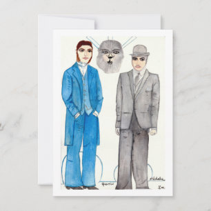 Warlocks Paper Dolls Card