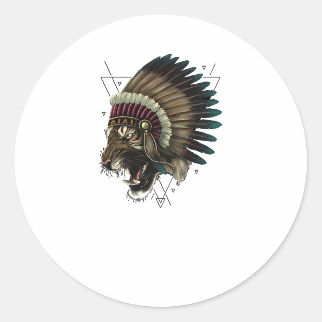 Warlord Classic Round Sticker (Front)