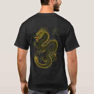 Warlord’s Flame – The Black Gold Dragon T-Shirt