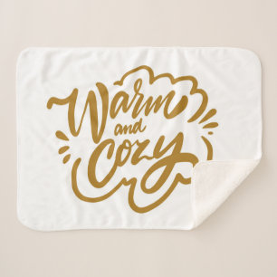 Warm and Cosy Sherpa Blanket