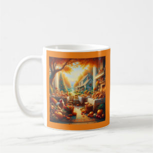 Warm and Cosy Thanksgiving Gathering Coffee Mug