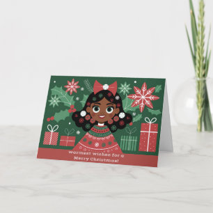 Warm and Merry Holiday Card