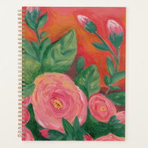 Warm and Rosey planner