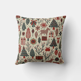 Warm and sentimental Christmas cushion