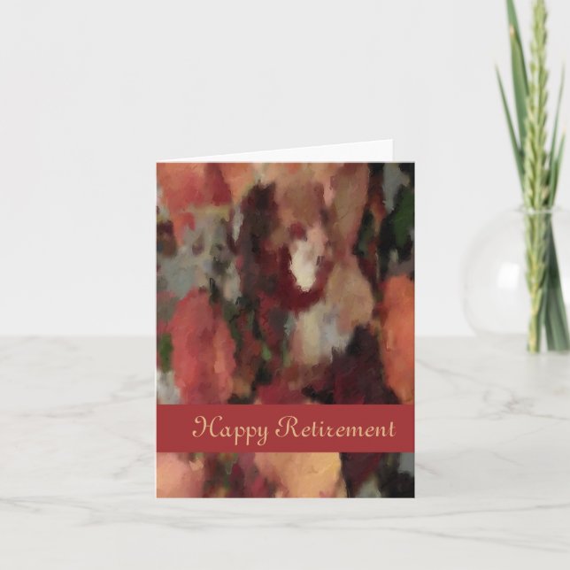 Warm Autumn Colours   Card (Front)