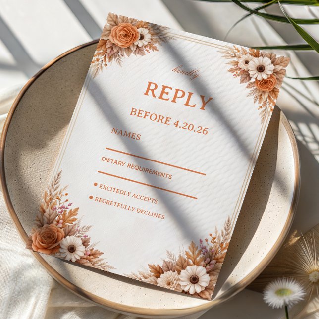 Warm Autumn Floral Response (Creator Uploaded)