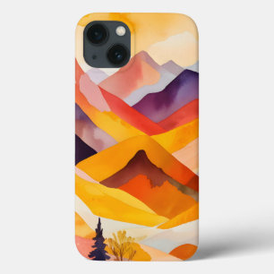 Warm Autumn Mountains iPhone 13 Case