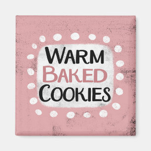 Warm Baked Cookies Refrigerator Magnet