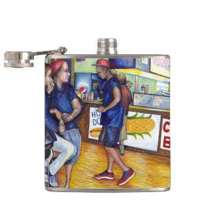Warm Beer, Cold Men and I'm Hot Hip Flask