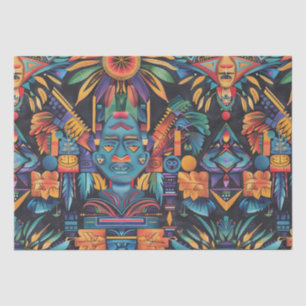 Warm Beige "Epochal Symmetry" Luxe Tissue Paper