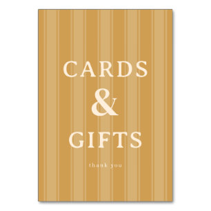 Warm Beige Minimalist Gratitude Card