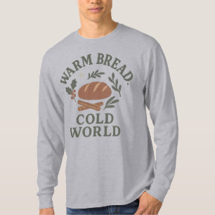 Warm Bread Cold World Men’s Long Sleeve Shirt
